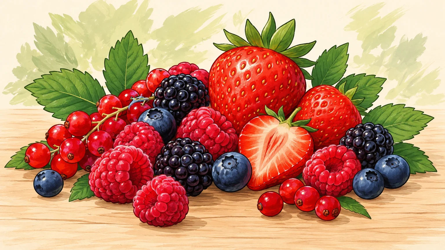 Infusion Fruits Rouges Bio - Recharge, recette décrite avec des notes de fraise, cerise et framboise