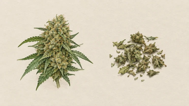 Buds de CBD et trim : comprendre leurs différences en détail